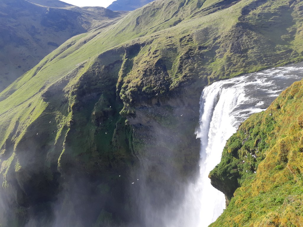 Skógafoss waterfall