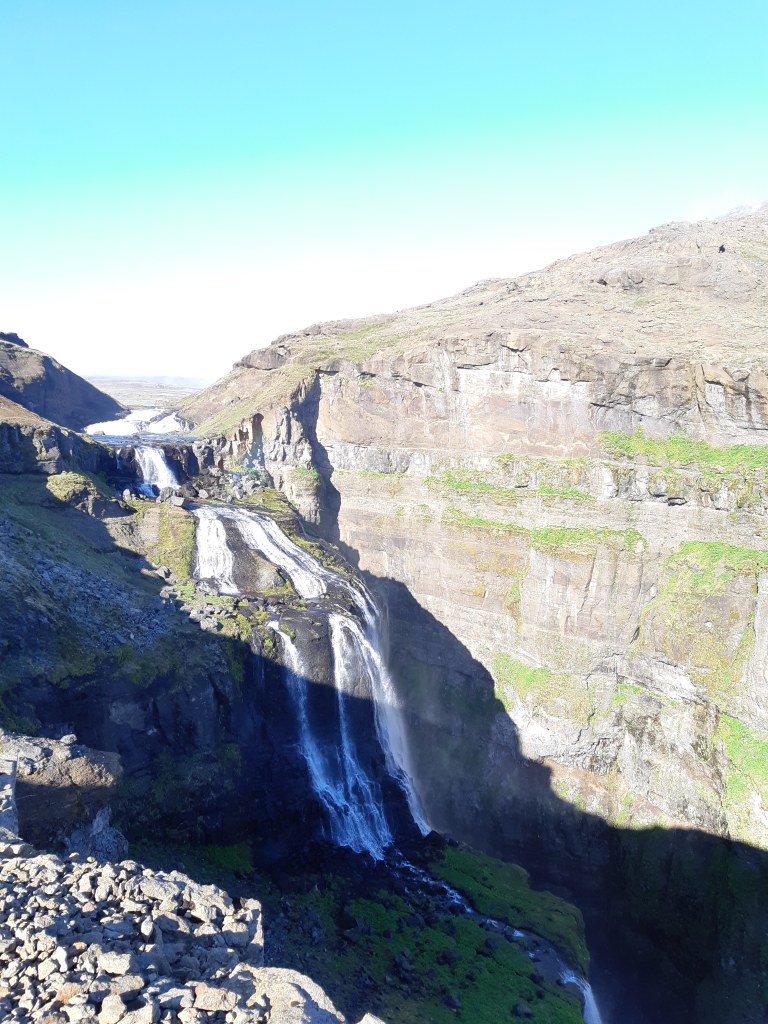 Glymur waterfall