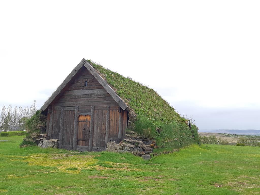 Skálholt turf house