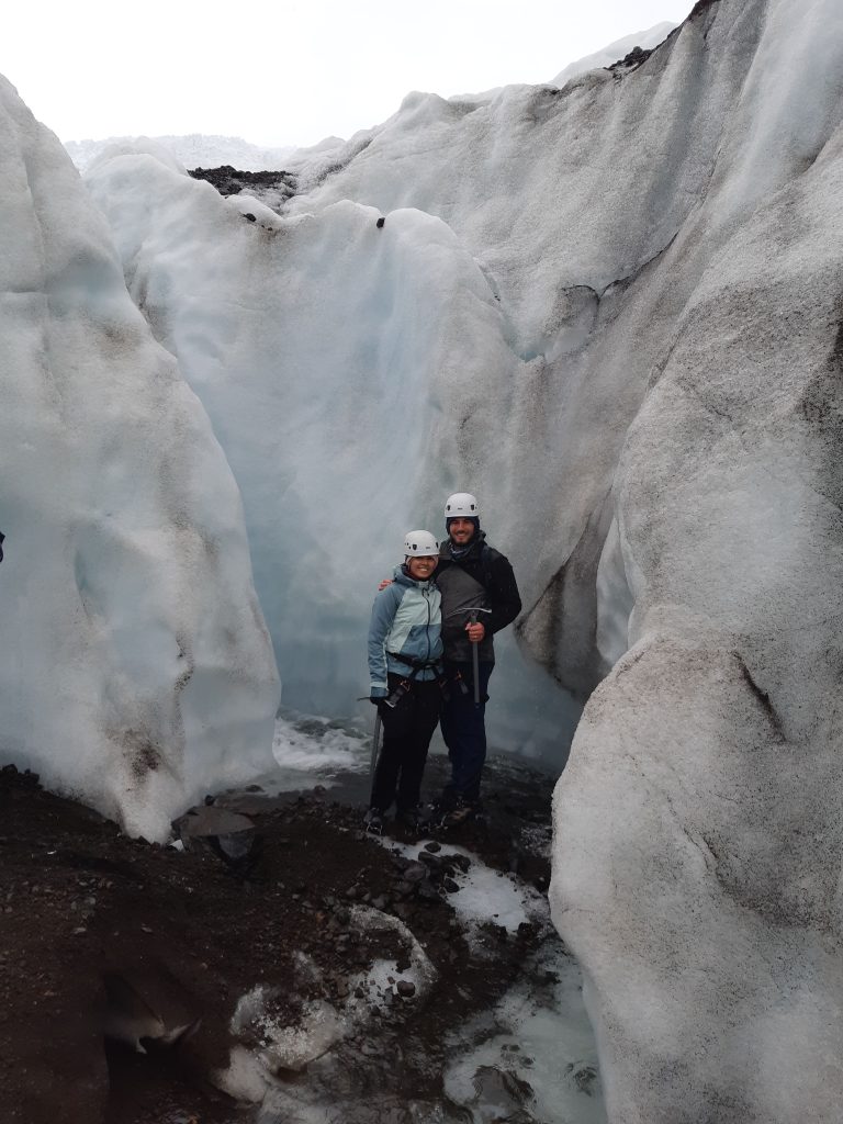 Glacier walk iceland