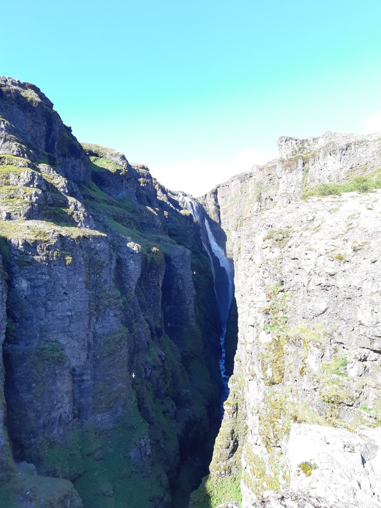 Glymur waterfall