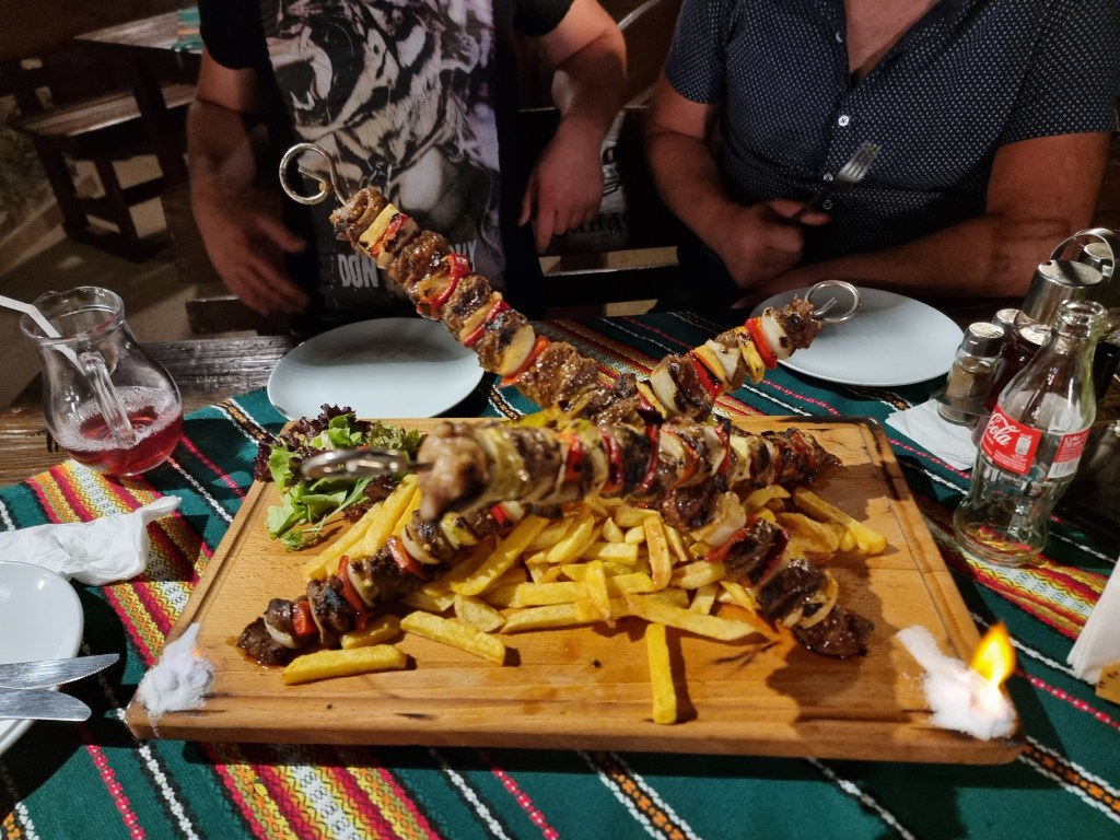 Shashlik in Bansko