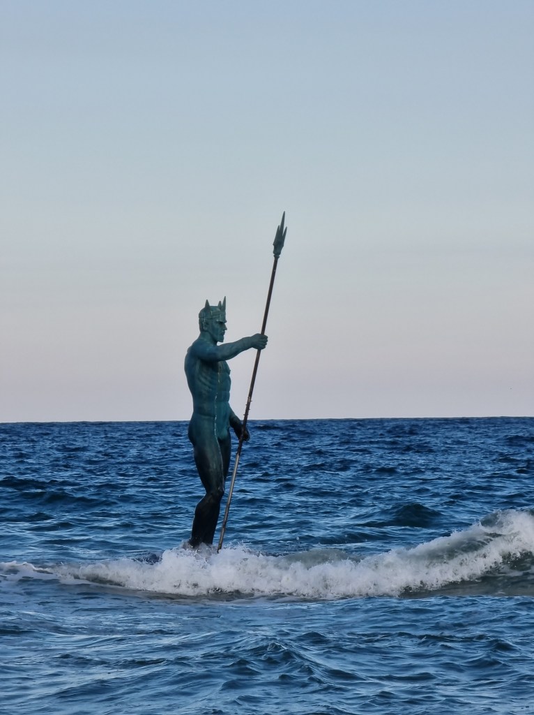 Poseidon Statue at Saints Constantine and Helena